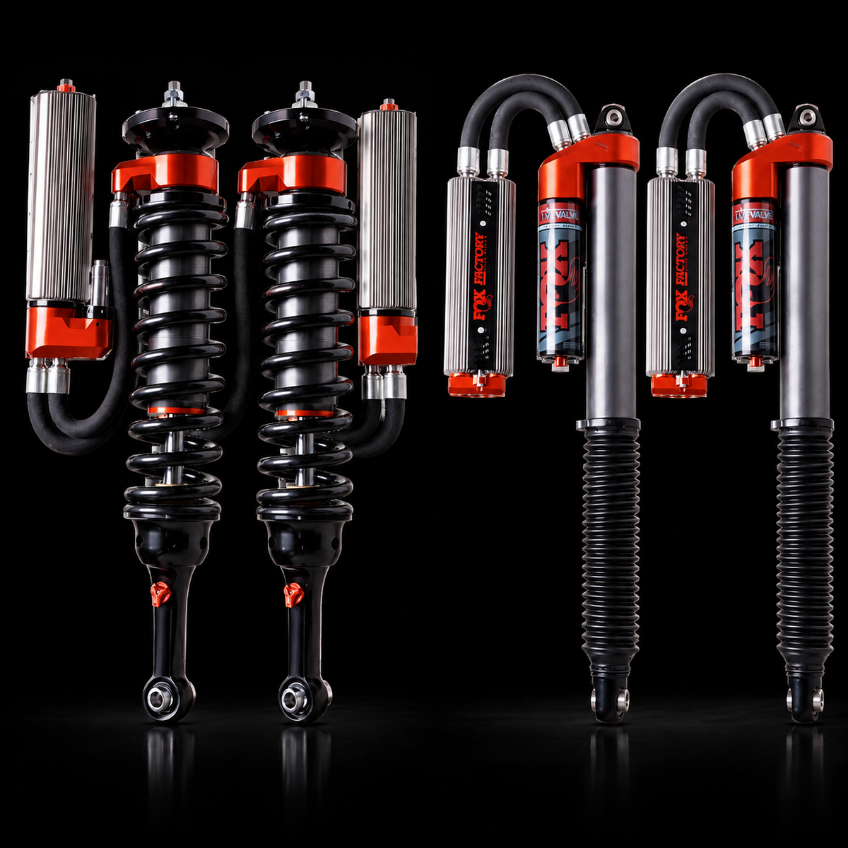 FORD RAPTOR GEN 3 FACTORY RACE SERIES 3.2 LIVE VALVE (Set of 4 Front and Rear)