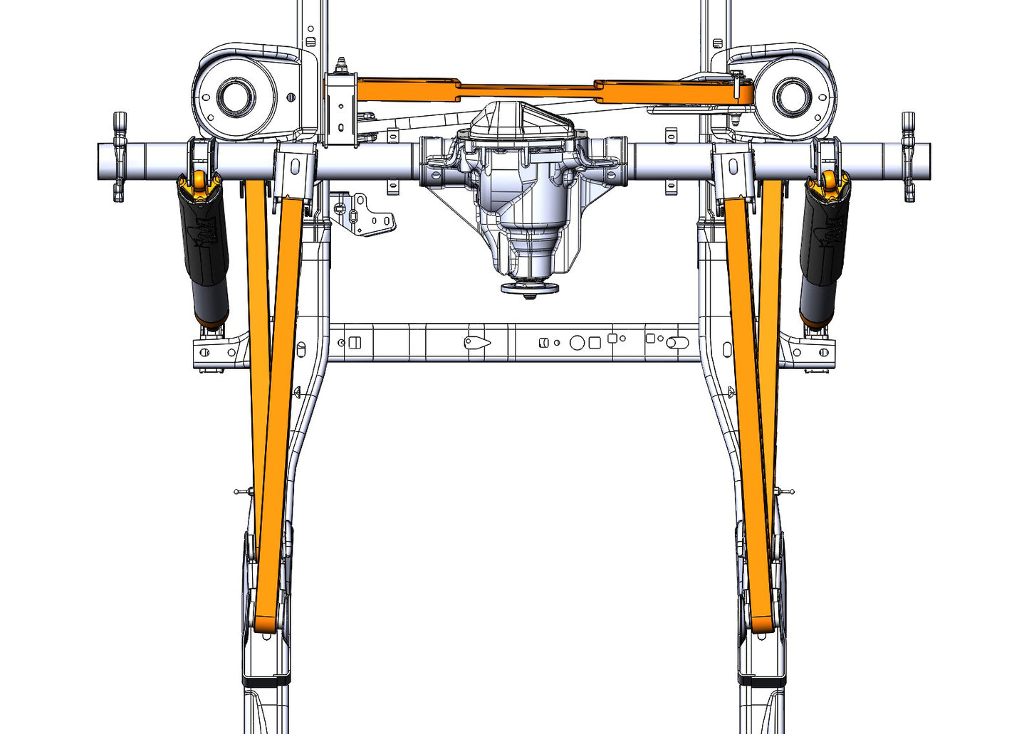 Gen 3 Raptor Rear Lower Link Kit