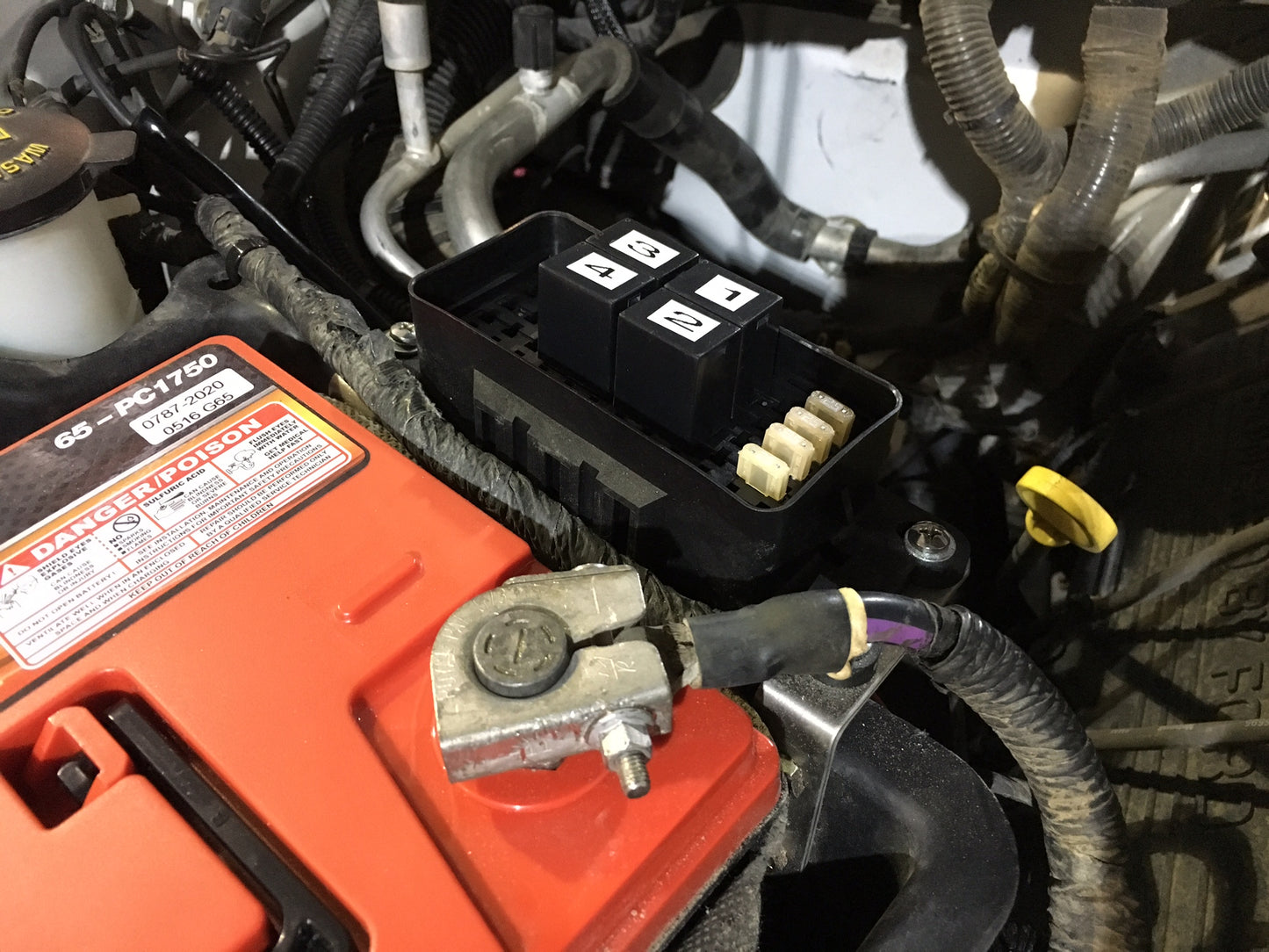 Littlefuse relay box with factory AUX Switch