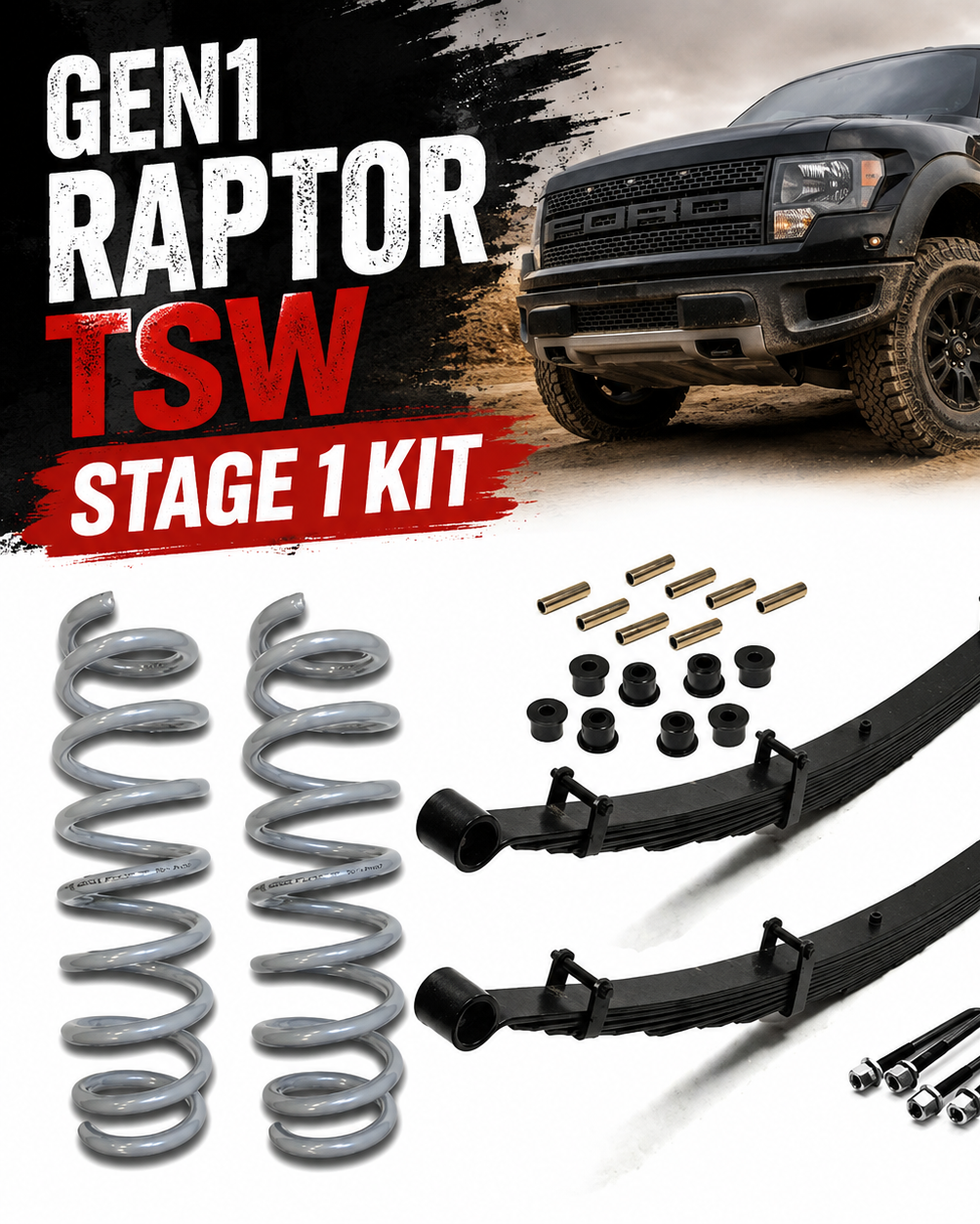 Gen 1 Raptor TSW Stage 1 Kit