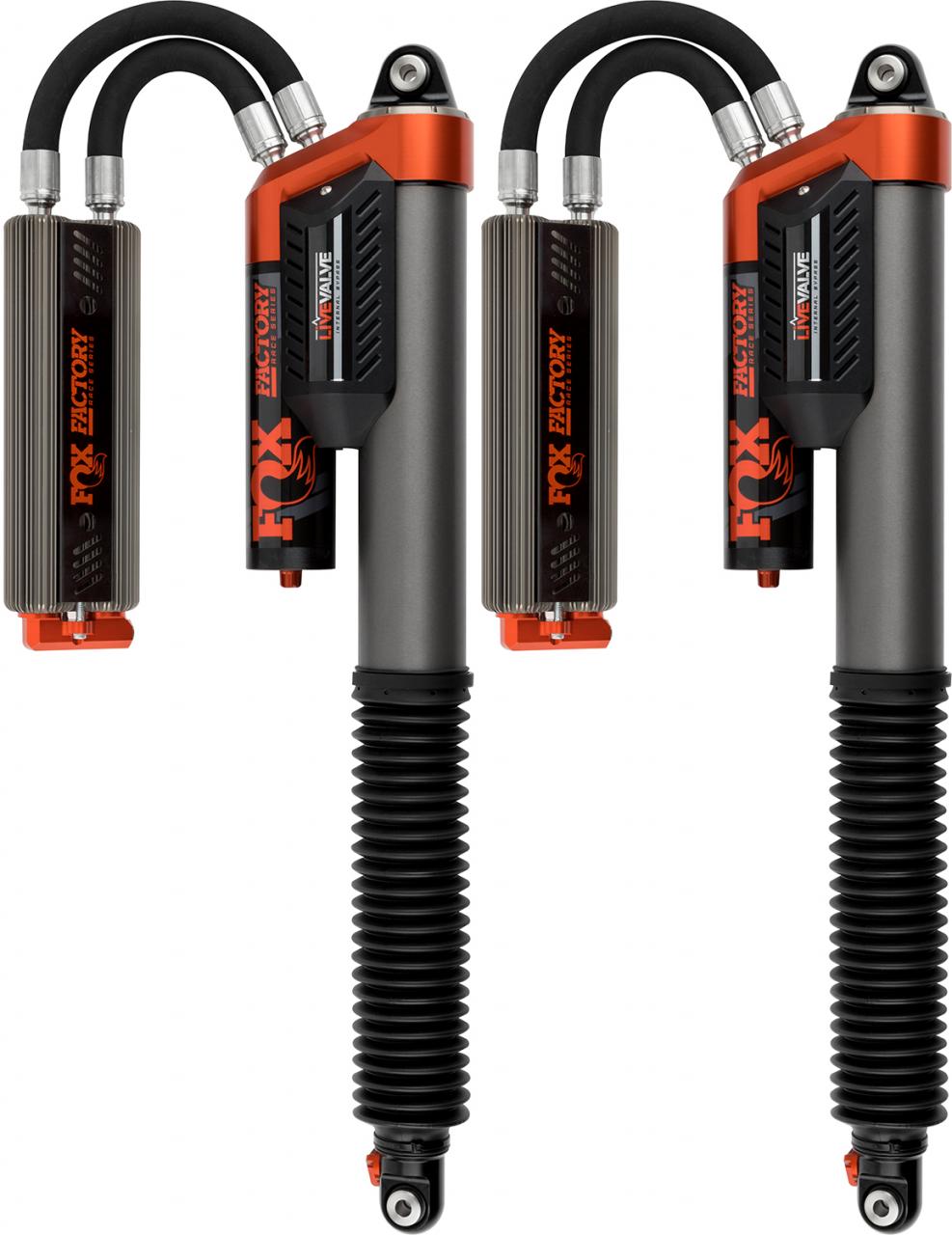 Fox Factory Race Series 3.0 Live Valve Internal Bypass Piggyback (Pair)-Adjustable