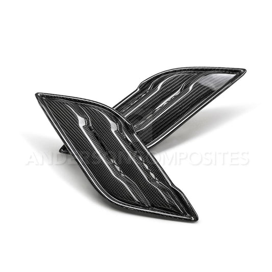 ANDERSON COMPOSITES 2017-2019 FORD RAPTOR TYPE-OE CARBON FIBER FENDER VENTS (PAIR)