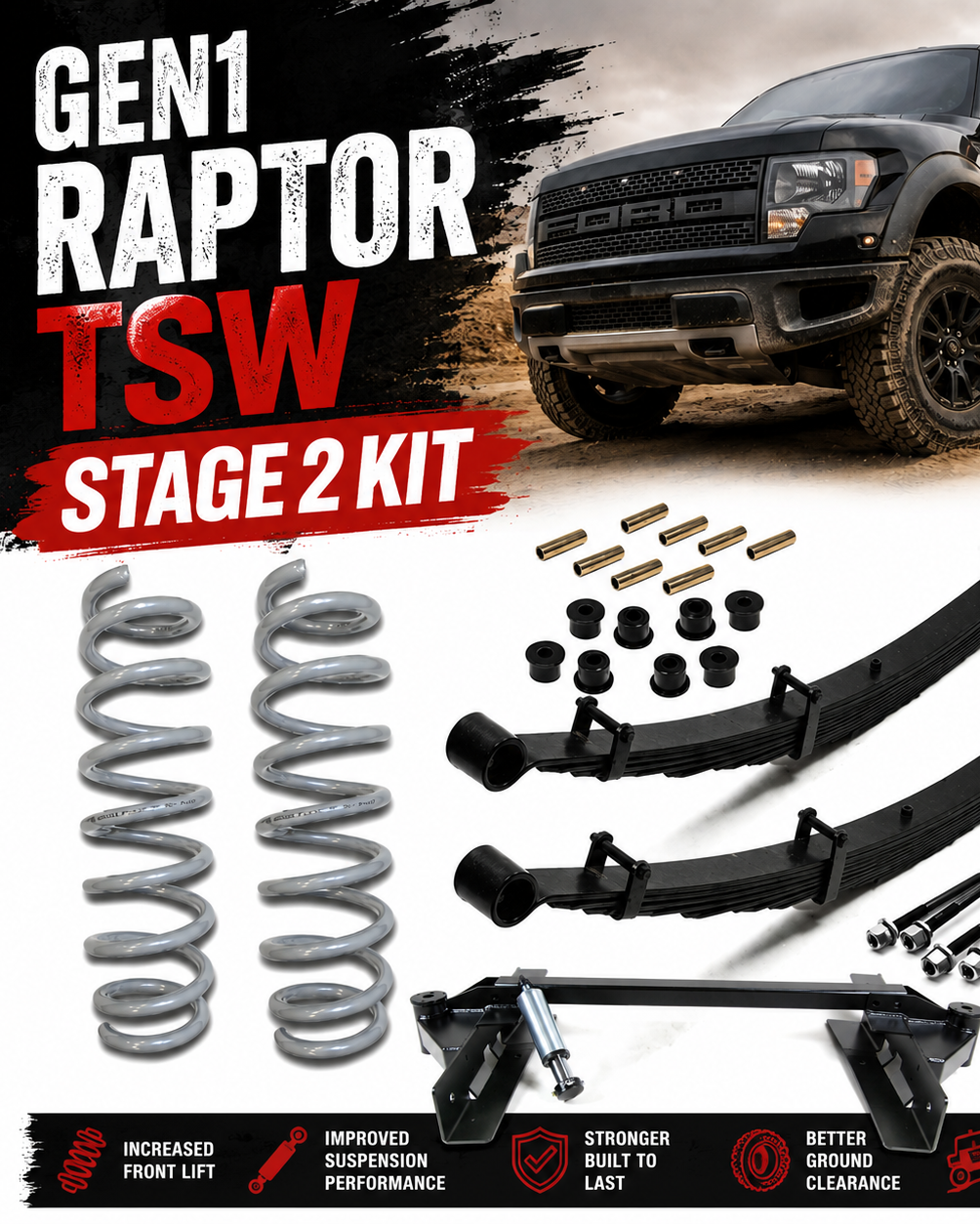 Gen 1 Raptor TSW Stage 2 Kit
