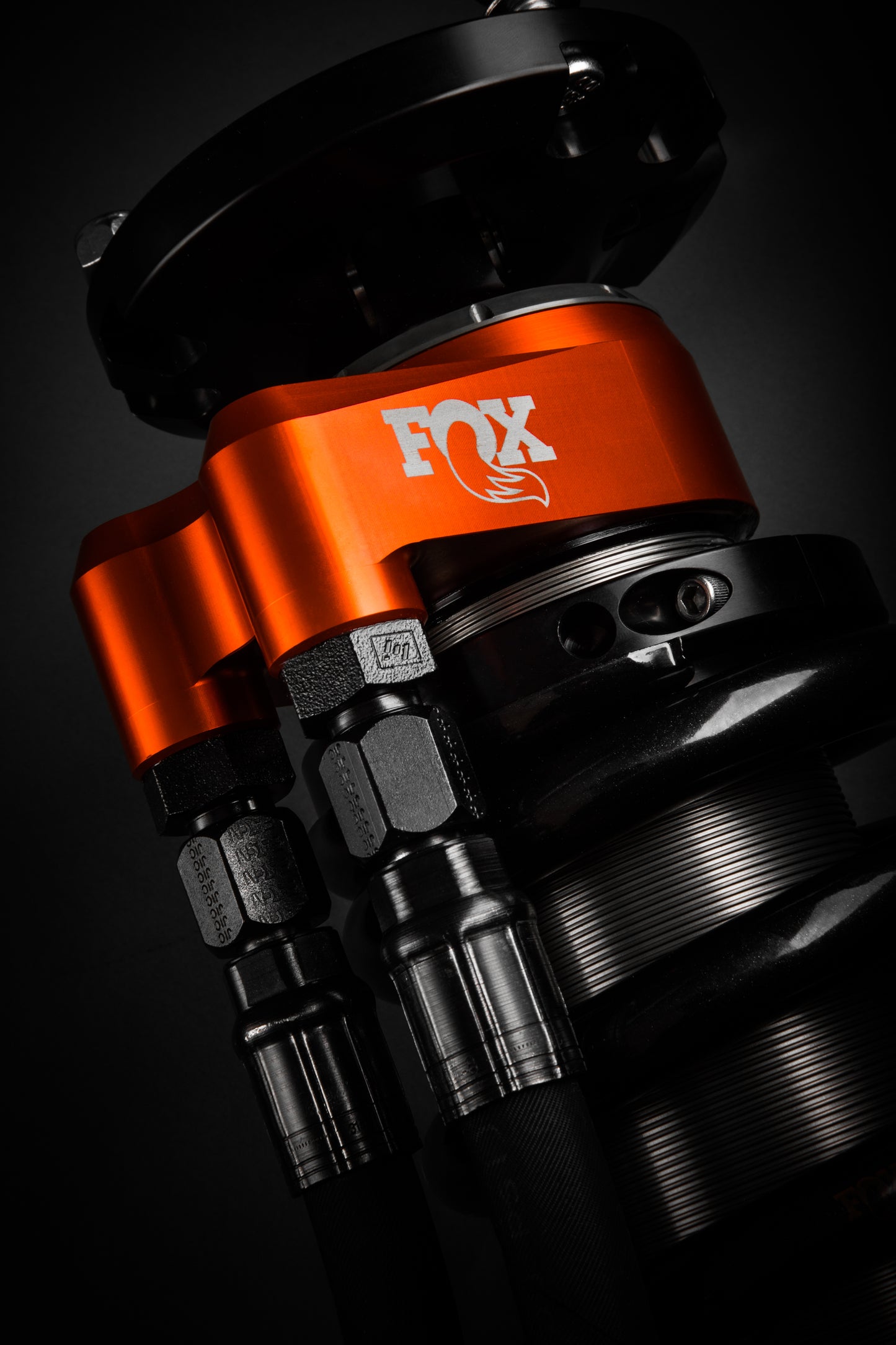 Fox 3.0 Factory Series Coil-Over Internal Bypass Recirculating Finned Remote DSC