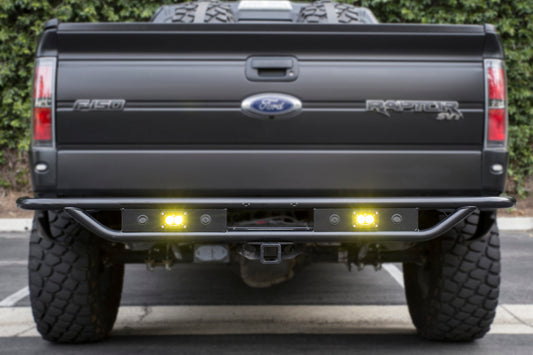 Raceline Rear Bumper with Backup Sensors Mounts