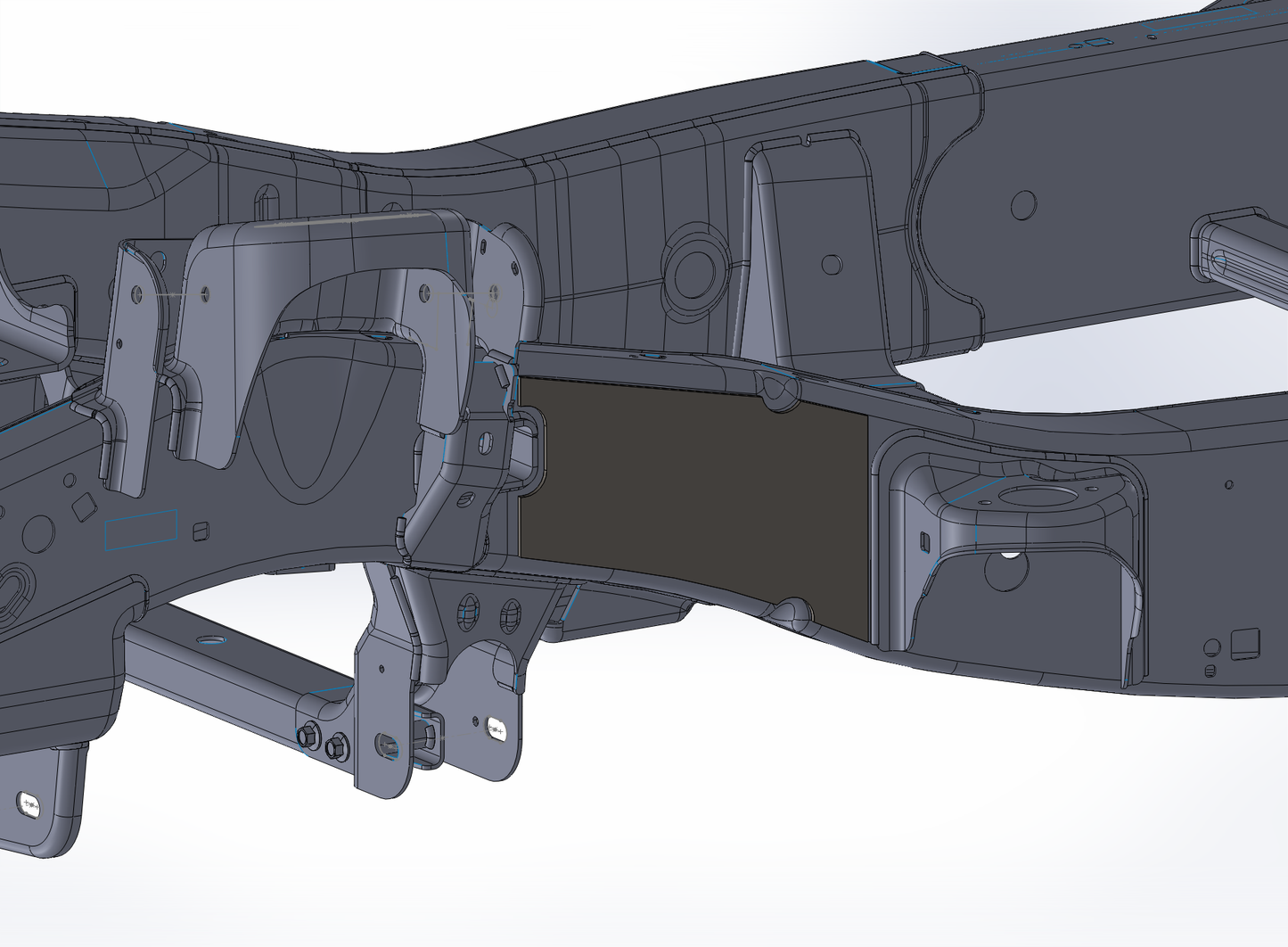 Gen 2 Side Frame Doubler Plates