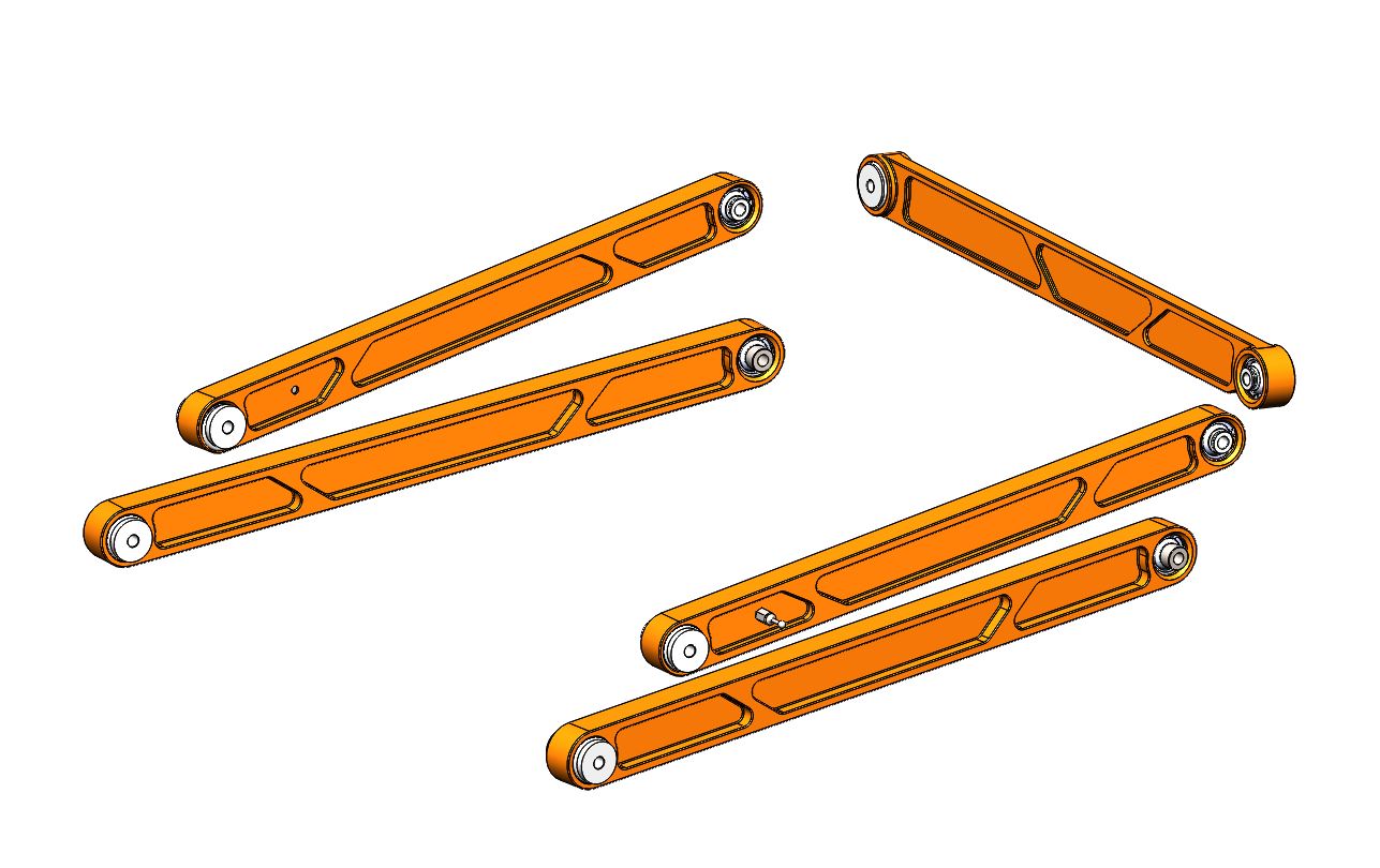 Gen 3 Raptor Rear 5 Link Kit