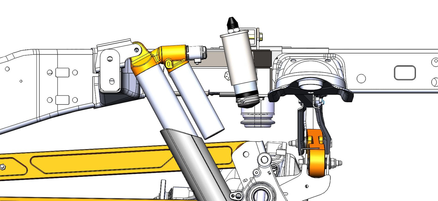 Gen 3 Raptor Frame Support Kit