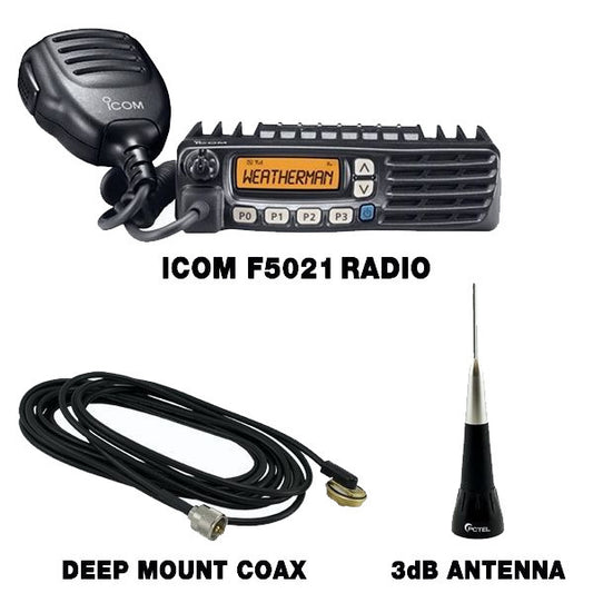 Icom F5021 Chase Package
