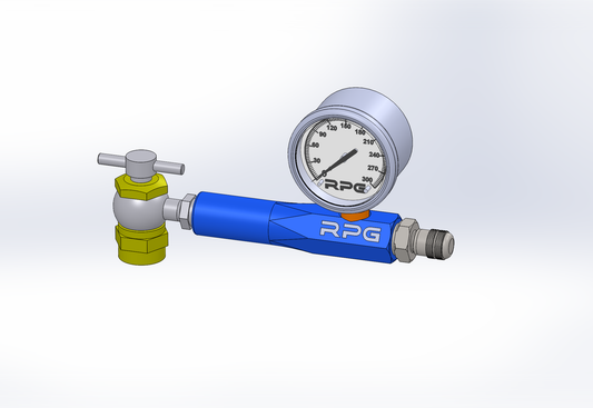 RPG Billet Air Pressure Gauge & Control Valve