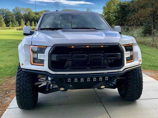 Advanced Fiberglass Concepts 2017-2020 Raptor Font Fenders 2" Flare 2" Rise