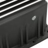 aFe POWER Transmission Pan, Black with Machined Fins - Image 5
