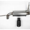 2021-2022 Bronco Axle-Back Exhaust System