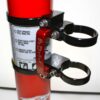 Axia Alloys quick release fire extinguisher mount w/ 2.5lb extinguisher - Image 4